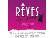 Boutique lingerie - Rêves de Soie - Embrun
