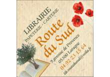 Notre logo se retrouve sur les marques-pages de la librairie que nous offons