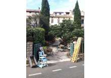 ENTREE COTE DIGUE, PARKING A COTE