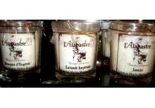 Bougies parfumées L'Alabastre