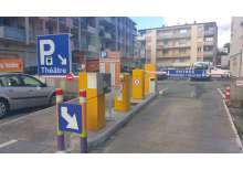 entrée parking théâtre
