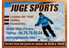 Juge sports à votre service